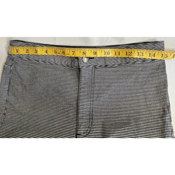 We The Free Pants Belle Houndstooth Skinny Slim Ankle Size 30 Stretch Preppy - Picture 9 of 9